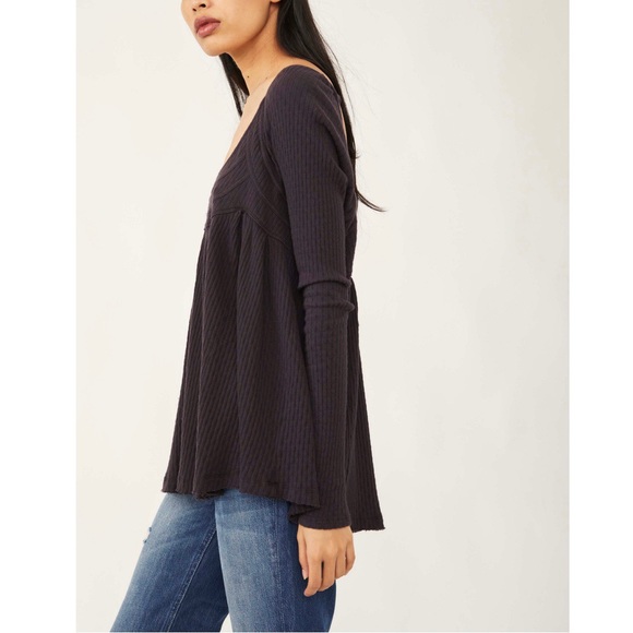 🎉LAST CHANCE🎉 NWT Free People It's Always You Top / Black - Picture 3 of 7